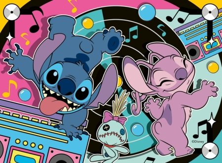 RAVENSBURGER PUZZLE pusle komplekt Disney Stitch, 12/16/20/24 tk, 12004106 1 