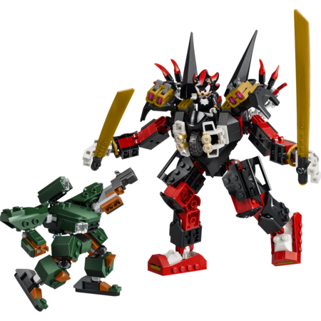 77120 LEGO® Sonic the Hedgehog™ Shadowi robot vs. G.U.N. Trooper 