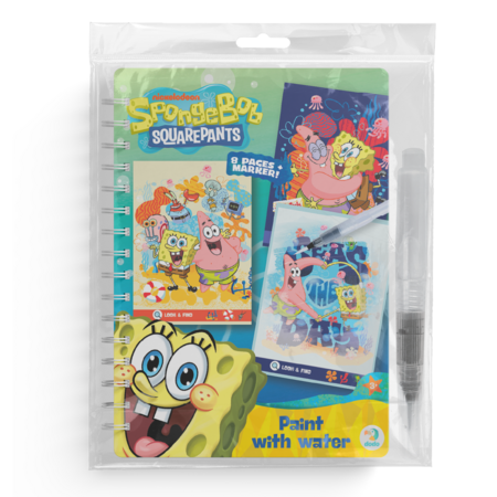 DODO maagiline veega värviraamat SpongeBob, 200642 