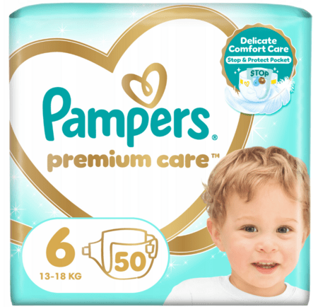 PAMPERS mähkmed Premium Care, 6 suurus 13-18kg, 50 tk., 80887518 