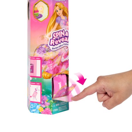DISNEY PRINCESS Spin & Reveal Rapunzel  üllatusnukk, HTV86 