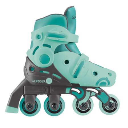 GLOBBER rulluisud Learning Skates 2 in 1, suurus 30–33, mündirohelised, 783-206 