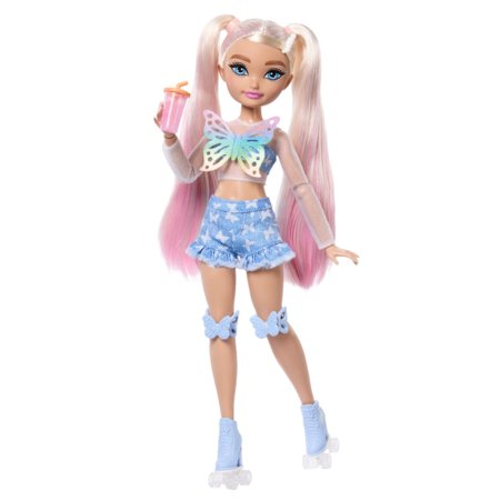 BARBIE Dream Besties rulluiskudel nukk Malibu, JFX96 