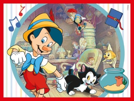 CLEMENTONI pusle Disney Classics, 12 kuubikut, 41196 