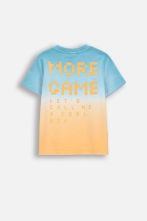 COCCODRILLO lühikeste varrukatega t-särk, sinised, WC6143205MBK-022-092, 92 cm 