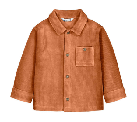 MAYORAL pikkade varrukatega särk, brick red, 2.107-47, cm 