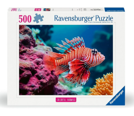 RAVENSBURGER pusle Punane lõvkalaskala, 500 tk, 12001334 