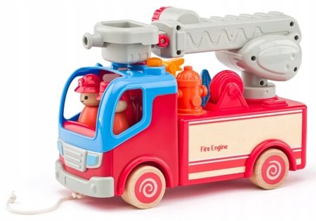 WOODY tuletõrjeauto helide ja tuledega, 02192052 