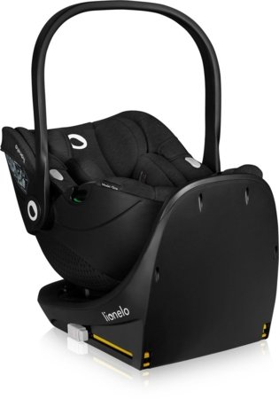 LIONELO turvahäll alusega ISOFIX MOXIE I-SIZE, Black carbon, 40-87 cm. 