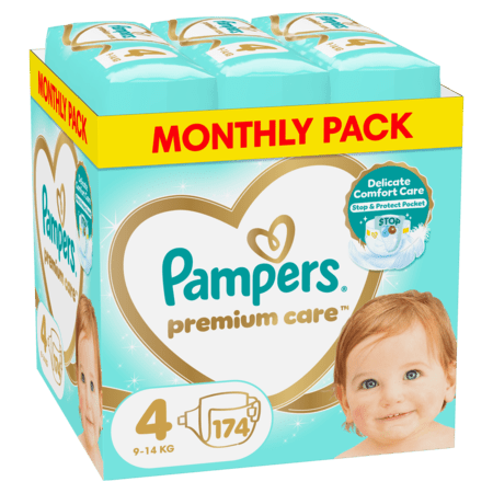 PAMPERS Mähkmed Premium Care 4 suurus, 174 tk, 81784131 