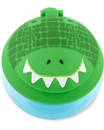 SKIP HOP snäkitops ZOO, crocodile, 12m+, 222ml, 9M932610 9M932610