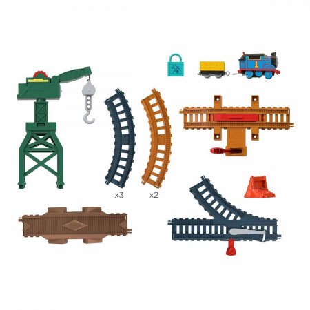 THOMAS & FRIENDS rööbaste komplekt mootoriga veduriga, HGY78 HGY78