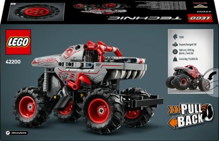 42200 LEGO® Technic Tagasitõmmatav Monster Jam™ ThunderROARus™ 