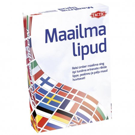 TACTIC Lauamäng Maailma lipud EE, 58600T 58600T