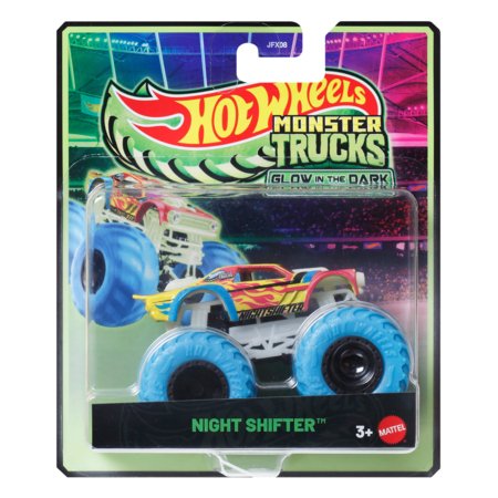 HOT WHEELS Monster Trucks pimedas helendavad autod, JFX08 
