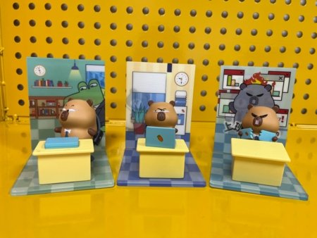 CAPYBARA OFFICE kollektsioneeritav figuur Tuntun Workplace, assortii., GW-002 