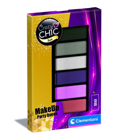 CLEMENTONI CRAZY CHIC Meigikomplekt Party Queen Style, 18815 
