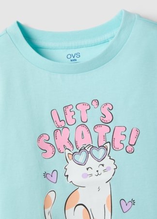 OVS lühikeste varrukatega t-särk, 104 cm, 002575719 