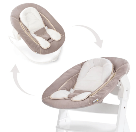 HAUCK lamamistool 2in1 ALPHA BOUNCER, Stretch beige, 661987 