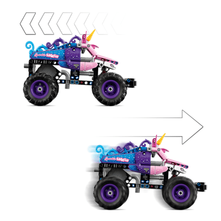 42220 LEGO® Technic Monster Jam™ Sparkle Smash™ tagasitõmmatav 