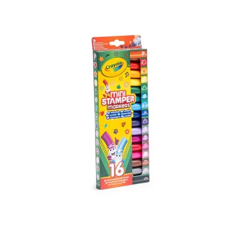 CRAYOLA minitemplid Mini Stamper With Emoji Tips, 58-8741 