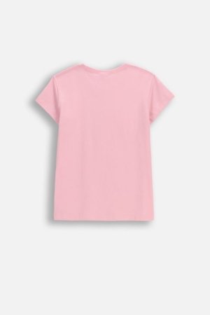 COCCODRILLO lühikeste varrukatega t-särk, roosad, cm 