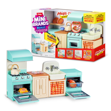 MINI BRANDS miniatuuride komplekt Magic Cook Kitchen, 77858 