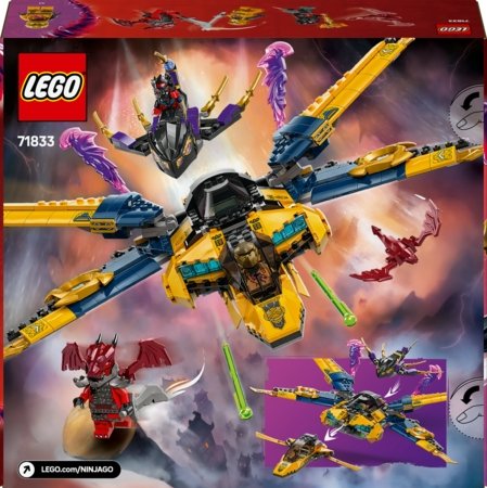 71833 LEGO® NINJAGO® Rasi ja Arini Super Stormi lennuk 
