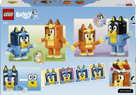 11217 LEGO® Bluey Klotsidest kokkupandav Bluey perekond 