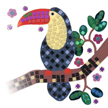 DJECO mosaiigikomplekt Troopikalised linnud, DJ09419 