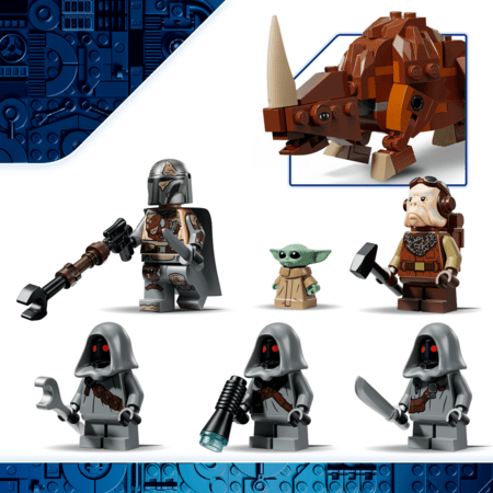 75453 LEGO® Star Wars™ Offworld Sandcrawler™ ja Mudhorn 