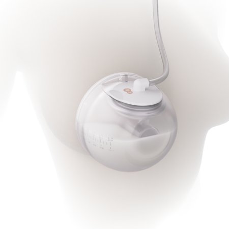 KINDERKRAFT topelt kaasaskantav elektriline rinnapump GENTLENEST, White, KEGENE00GLD0000 