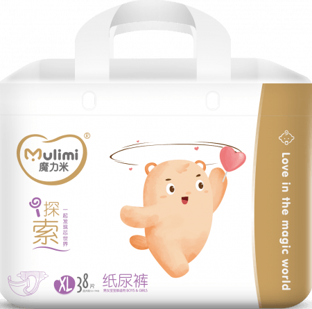 MULIMI mähkmed XL, 12-17kg, 38 tk 872577