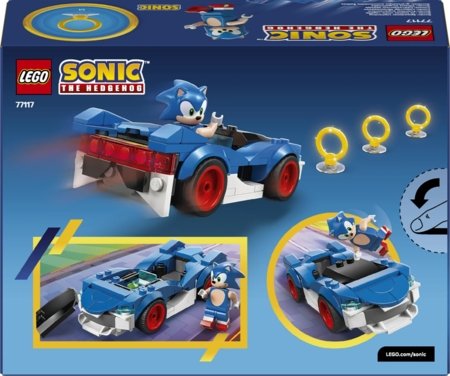 77117 LEGO® Sonic the Hedgehog™ Sonic: Speedster Lightning 