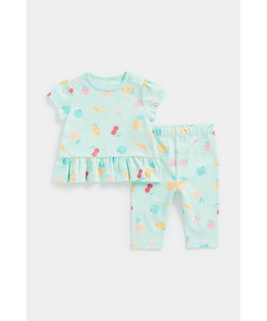 MOTHERCARE lühikeste varrukatega t-särk + retuusid, EC498 628597