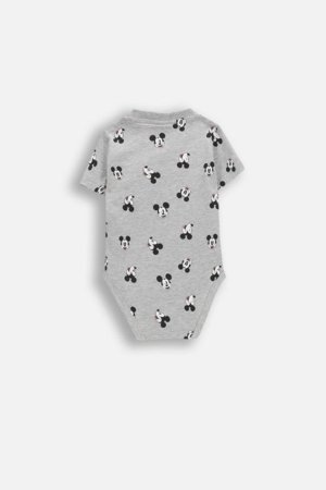 COCCODRILLO lühikeste varrukatega bodi, hall, 