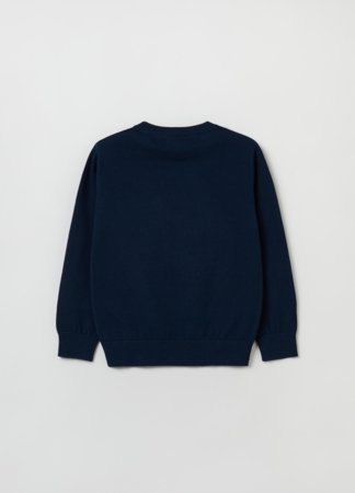 OVS BOY3-10Y TRICOT 2H 7-8 BLUE 001912937