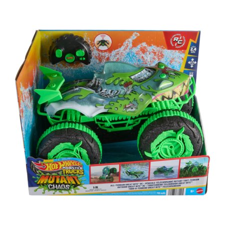 HOT WHEELS MONSTER TRUCKS RC maastur Mutant Mega Wrex 1:15, JMM76 