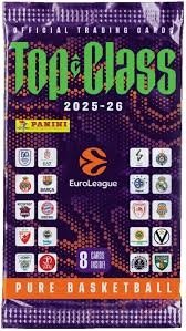 PANINI TOP CLASS PURE BASKETBALL Euroliiga 2025–2026 kollektsioneeritavad kaardid, 3487 