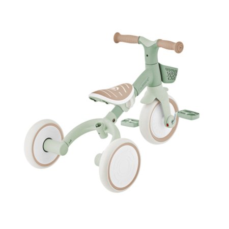 GLOBBER õppekolmerattaline Learning Trike 3in1 Plus, pistaatsia, 738-109 