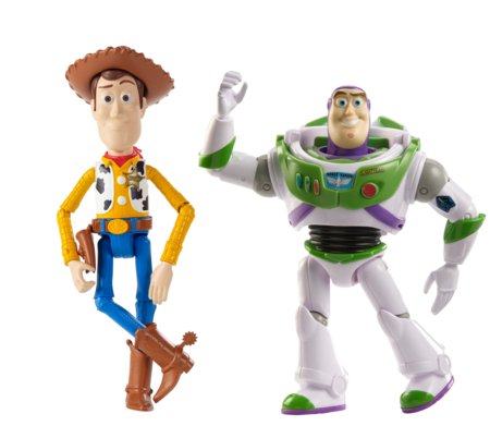 TOY STORY figuuride komplekt Buzz Lightyear ja Woody, HWR88 