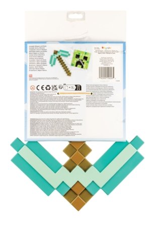 DISGUISE Minecraft mängukirka ja Creeperi mask, 156269-15L-6 