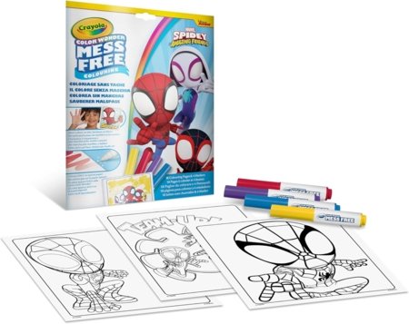 CRAYOLA värvimiskomplekt Color Wonder Spidey, 75-4611 