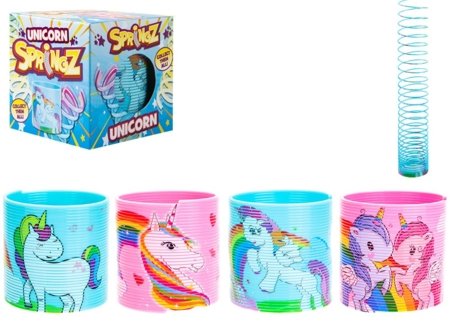 SPRINGZ vedru mänguasi Unicorn Magic Spring 6.5cm. assortii, 543355 