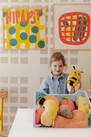 FLIPETZ pehme mänguasi - mesilane mandariinis, 80107 