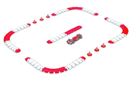 MAISTO TECH R/C 1:41 auto mudel rajaga F1 Ferrari SF-24, 82671 