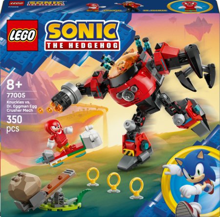 77005 LEGO® Sonic the Hedgehog™ Knuckles vs. Dr. Eggman Egg Crusher robot 