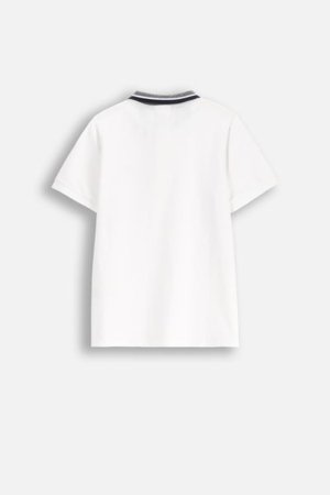 COCCODRILLO lühikeste varrukatega särk ELEGANT JUNIOR BOY, valge, WC5143602EJB-001-164, 164 cm 