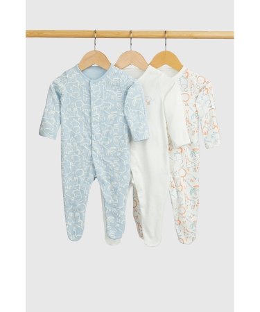 MOTHERCARE pikkade varrukatega slip 3 tk, HD712 62 