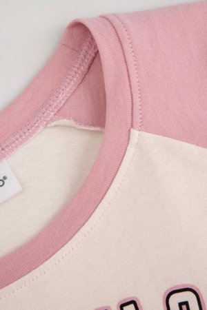 COCCODRILLO lühikeste varrukatega t-särk, beež, cm 